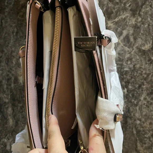 NWT Victoria's Secret Light Pink Tote Bag - Picture 7 of 7